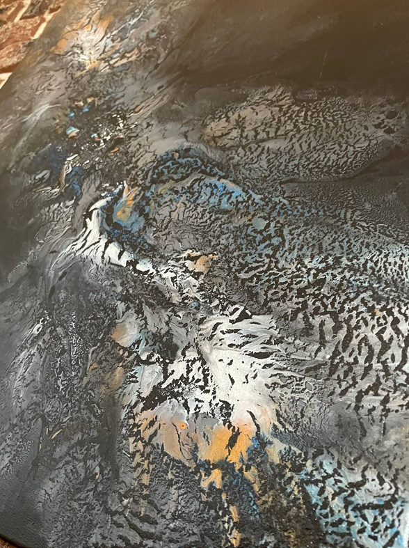 Dark Drift — Abstract Digital Print